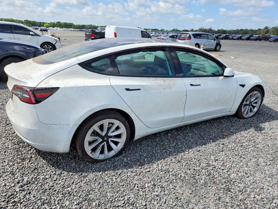 2022 Tesla Model 3 მანქანა იყიდება აუქციონზე, vin: 5YJ3E1EA0NF369214, აუქციონის ნომერი: 48209626