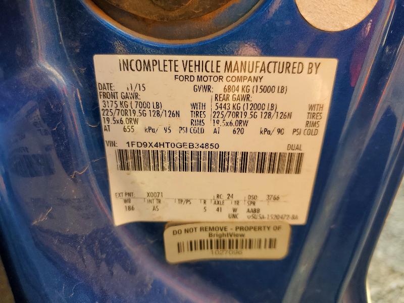 Продаж на аукціоні авто 2016 Ford F450, vin: 1FD9X4HT0GEB34850, номер лоту: 78310805