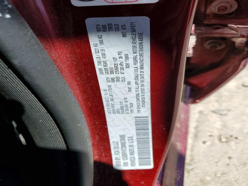 Продажа на аукционе авто 2021 Ram 1500, vin: 1C6SRFHT3MN578495, номер лота: 46245106