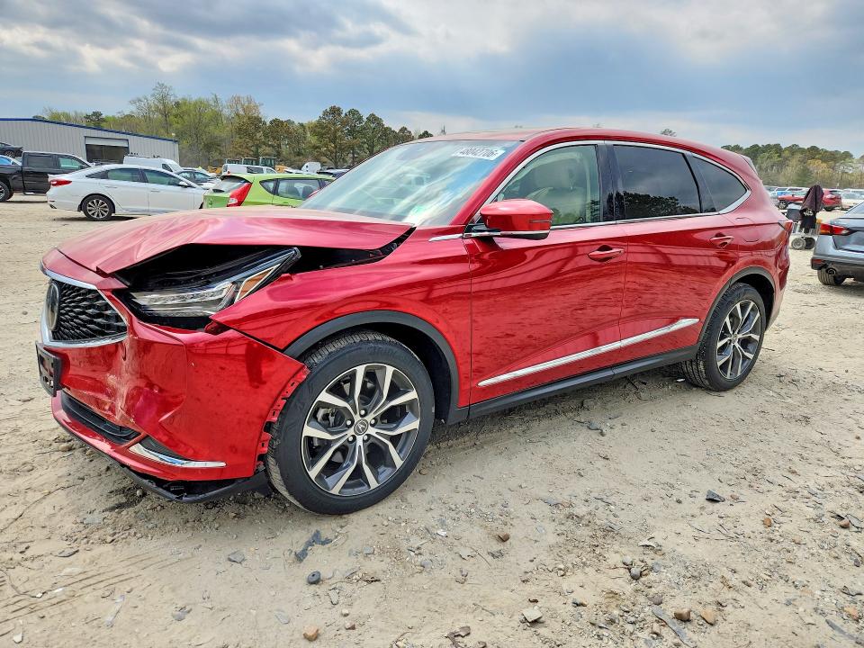 48042706 :رقم المزاد ، 5J8YE1H4XNL000662 vin ، 2022 Acura Mdx مزاد بيع