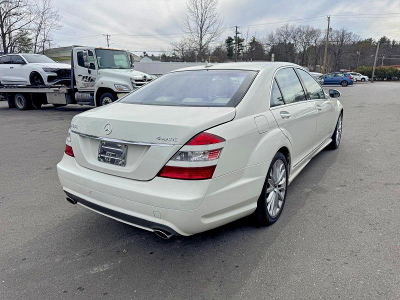 Aukcja sprzedaży 2008 Mercedes-benz S, vin: WDDNG86X98A194141, numer aukcji: 48011046