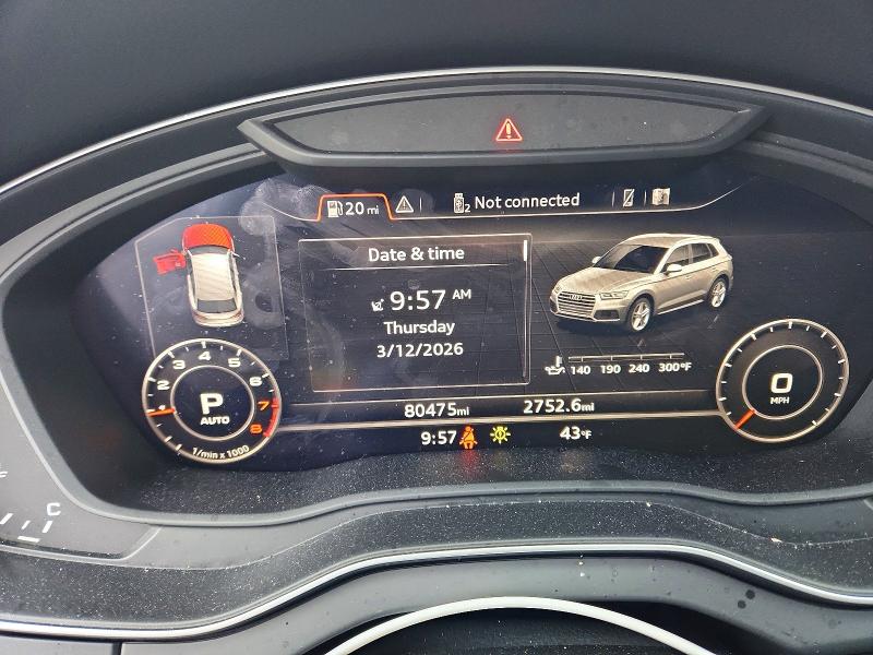 41671156 :رقم المزاد ، WA1BNAFY2J2242947 vin ، 2018 Audi Q5 مزاد بيع