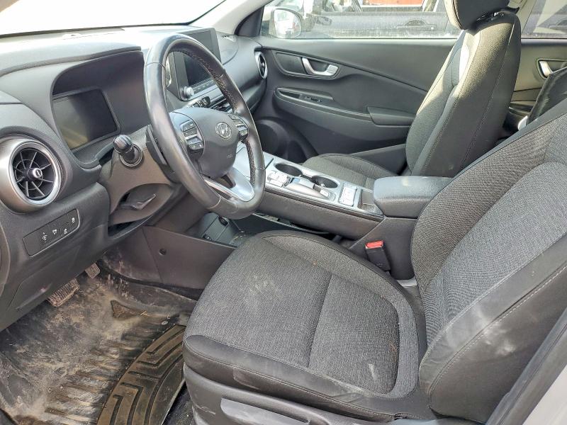 2022 Hyundai Kona Electric მანქანა იყიდება აუქციონზე, vin: KM8K23AG0NU147835, აუქციონის ნომერი: 41727646