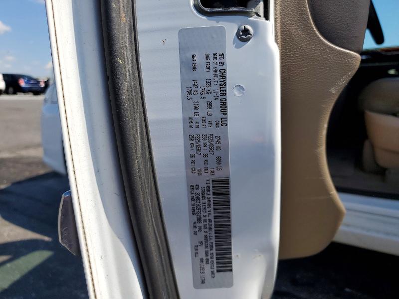 Продажа на аукционе авто 2015 Chrysler Town & Country, vin: 2C4RC1BG2FR619888, номер лота: 77186435