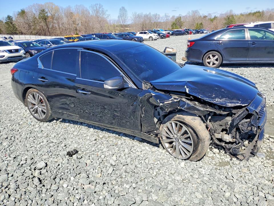 Продажа на аукционе авто 2018 Infiniti Q50, vin: JN1EV7AR1JM443705, номер лота: 46523366