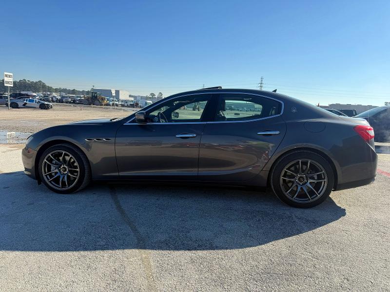 2017 Maserati Ghibli მანქანა იყიდება აუქციონზე, vin: ZAM57XSA9H1206127, აუქციონის ნომერი: 41682396