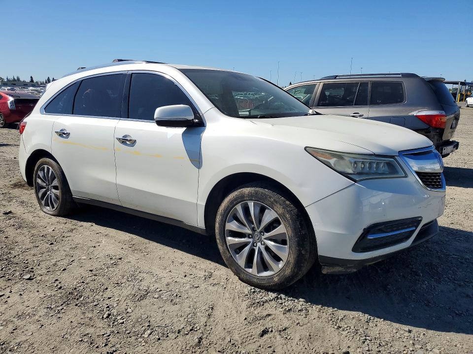 45781366 :رقم المزاد ، 5FRYD3H46EB008109 vin ، 2014 Acura Mdx مزاد بيع