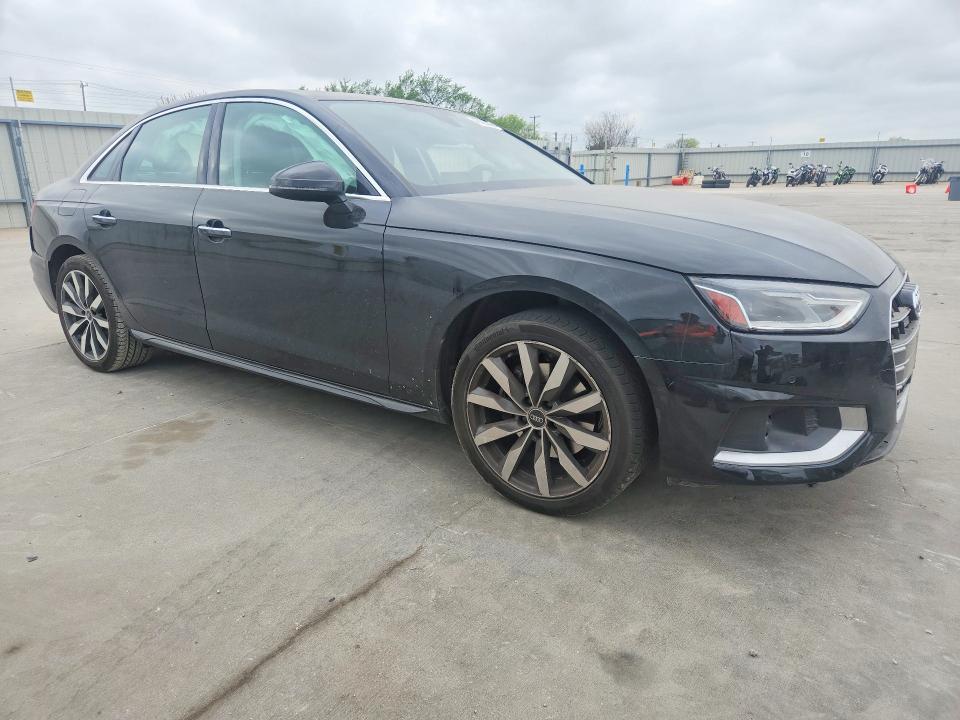 2021 Audi A4 მანქანა იყიდება აუქციონზე, vin: WAUABAF49MA061696, აუქციონის ნომერი: 47403446