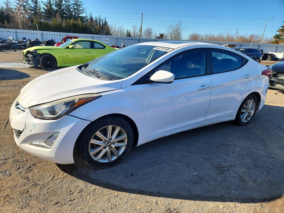2015 Hyundai Elantra მანქანა იყიდება აუქციონზე, vin: KMHDH4AE1FU355834, აუქციონის ნომერი: 46215146