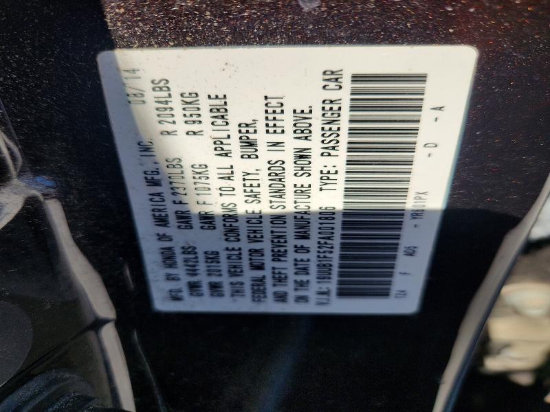 47847426 :رقم المزاد ، 19UUB1F52FA001806 vin ، 2015 Acura Tlx مزاد بيع