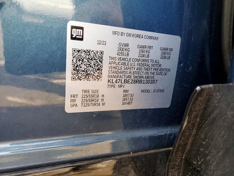 Продаж на аукціоні авто 2024 Buick Envista, vin: KL47LBE28RB130387, номер лоту: 46217456