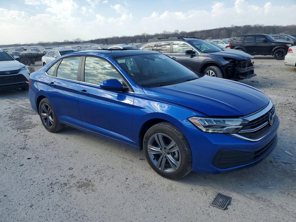 47103216 :رقم المزاد ، 3VW7M7BU4RM056896 vin ، 2024 Volkswagen Jetta مزاد بيع