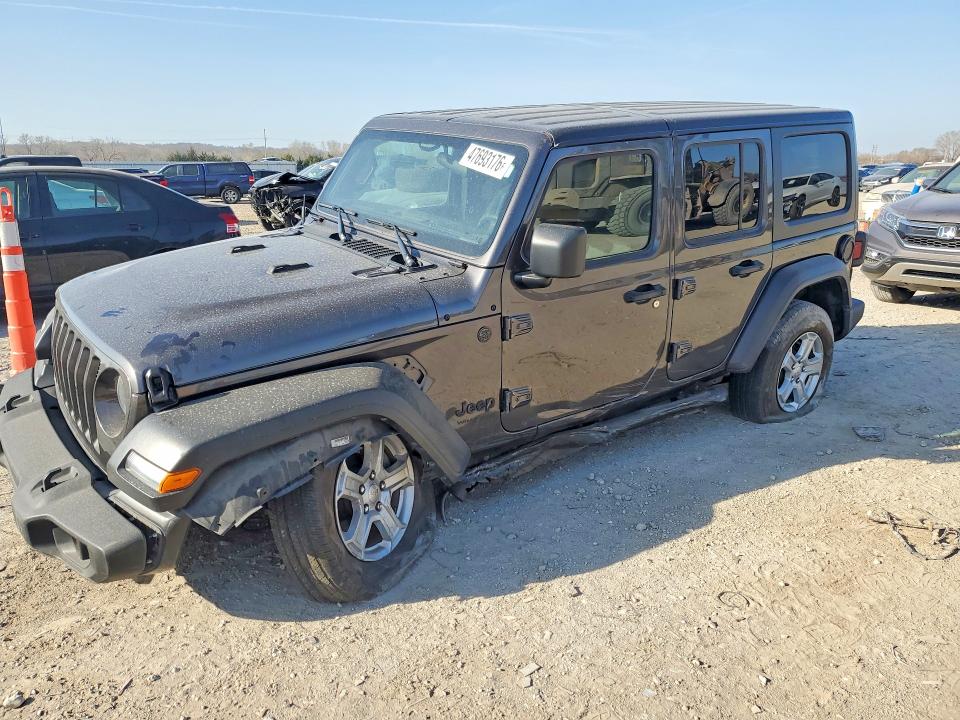 47693176 :رقم المزاد ، 1C4HJXDN4NW256497 vin ، 2022 Jeep Wrangler Unlimited مزاد بيع