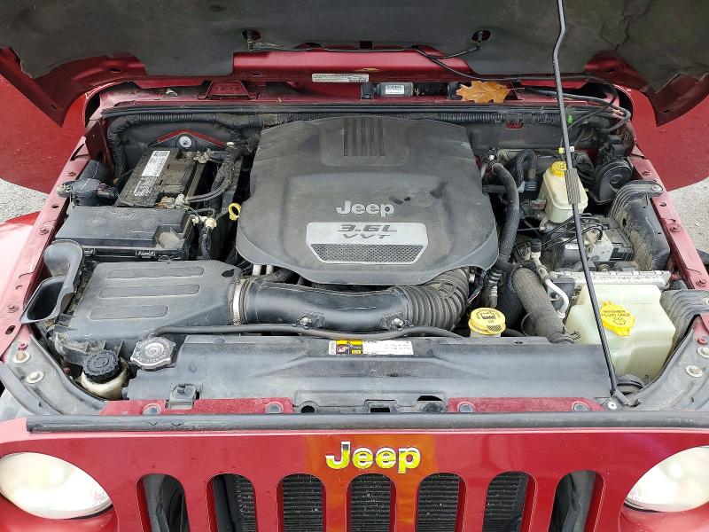 2013 Jeep Wrangler Unlimited მანქანა იყიდება აუქციონზე, vin: 1C4HJWEGXDL590723, აუქციონის ნომერი: 79847335
