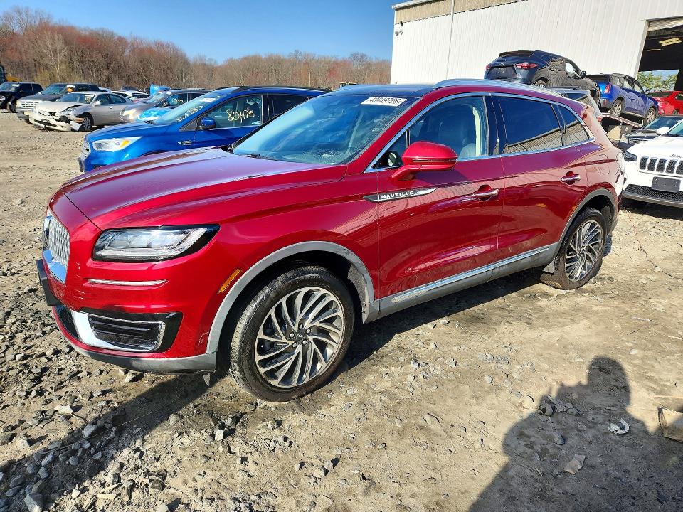 Продаж на аукціоні авто 2019 Lincoln Nautilus, vin: 2LMPJ8LP0KBL36204, номер лоту: 48049706