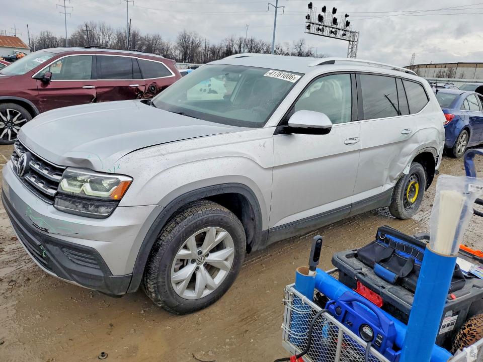 41781006 :رقم المزاد ، 1V2AP2CA1JC547924 vin ، 2018 Volkswagen Atlas مزاد بيع