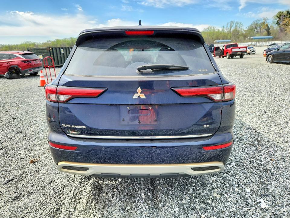 2022 Mitsubishi Outlander მანქანა იყიდება აუქციონზე, vin: JA4J4UA87NZ038441, აუქციონის ნომერი: 46858626