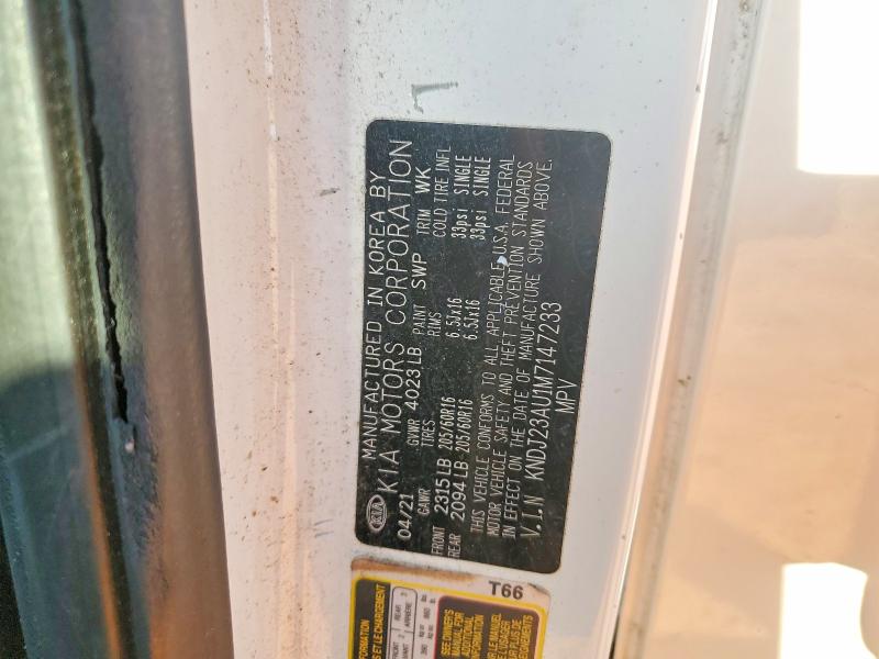 Продажа на аукционе авто 2021 Kia Soul, vin: KNDJ23AU1M7147233, номер лота: 46637846