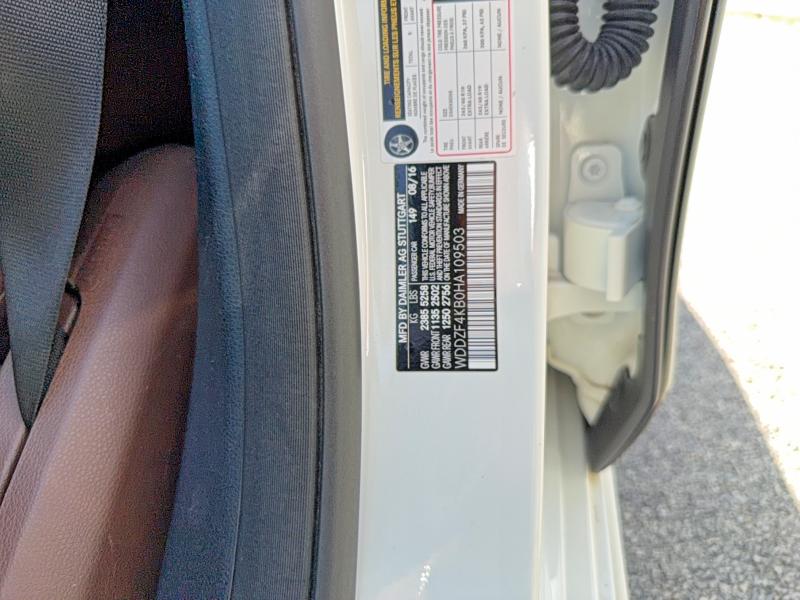 Продажа на аукционе авто 2017 Mercedes-benz E 300 4mat, vin: WDDZF4KB0HA109503, номер лота: 46245926