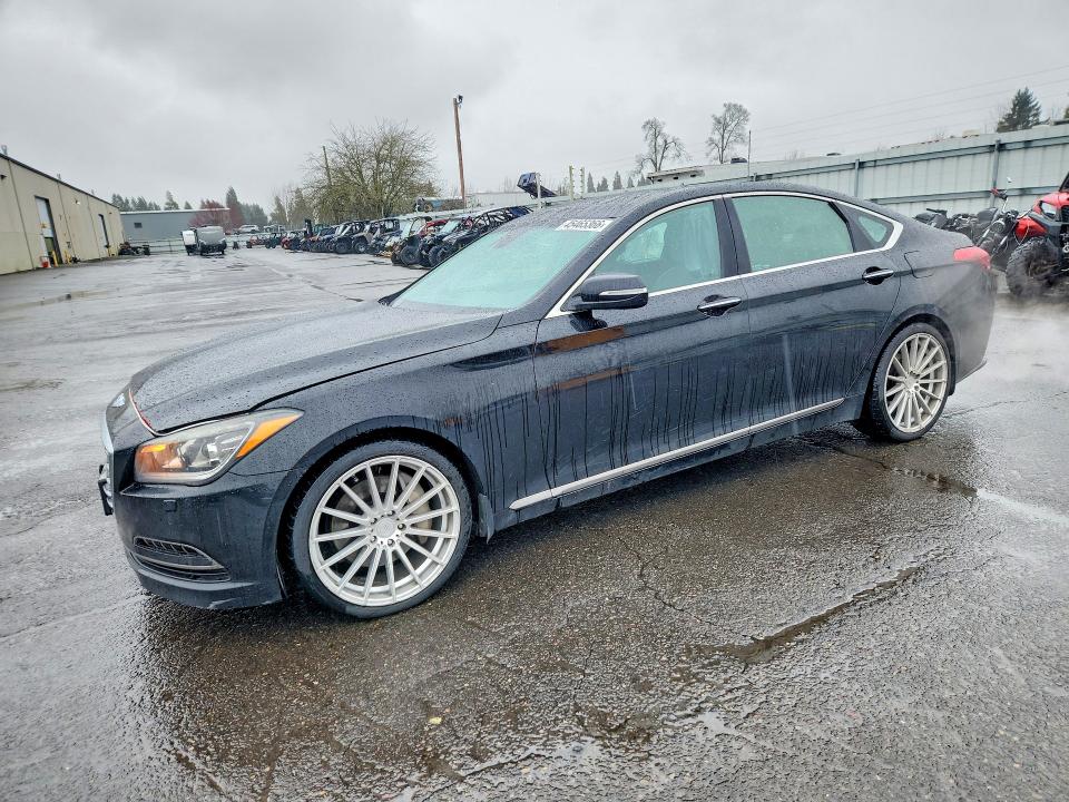 2015 Hyundai Genesis მანქანა იყიდება აუქციონზე, vin: KMHGN4JE5FU041027, აუქციონის ნომერი: 45465366
