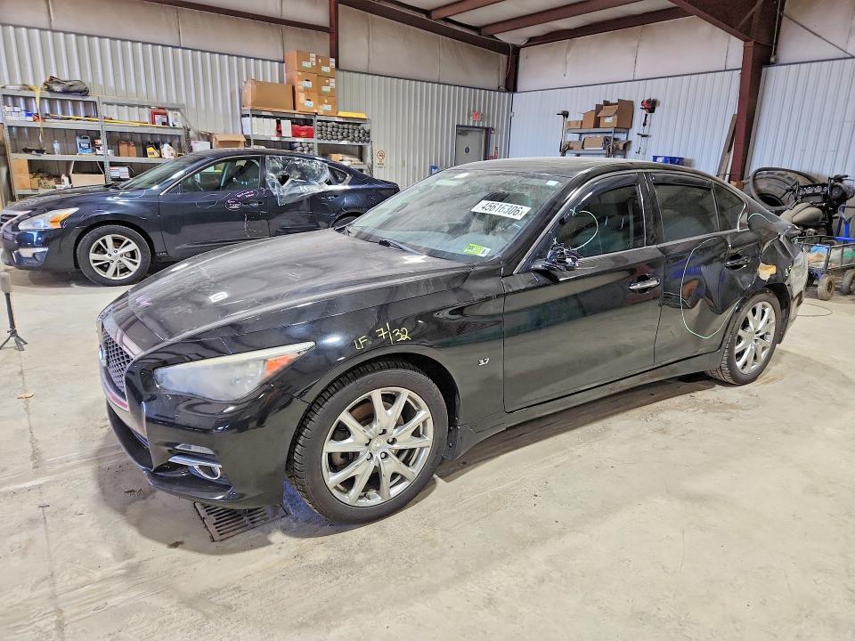 2014 Infiniti Q50 მანქანა იყიდება აუქციონზე, vin: JN1BV7AR5EM692792, აუქციონის ნომერი: 45616306