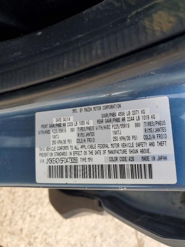 46646736 :رقم المزاد ، JM3KE4DY5F0473068 vin ، 2015 Mazda Cx-5 مزاد بيع