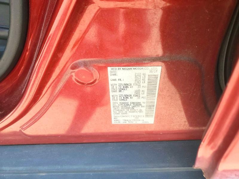 Продаж на аукціоні авто 2015 Nissan Rogue, vin: 5N1AT2MVXFC785921, номер лоту: 47697696