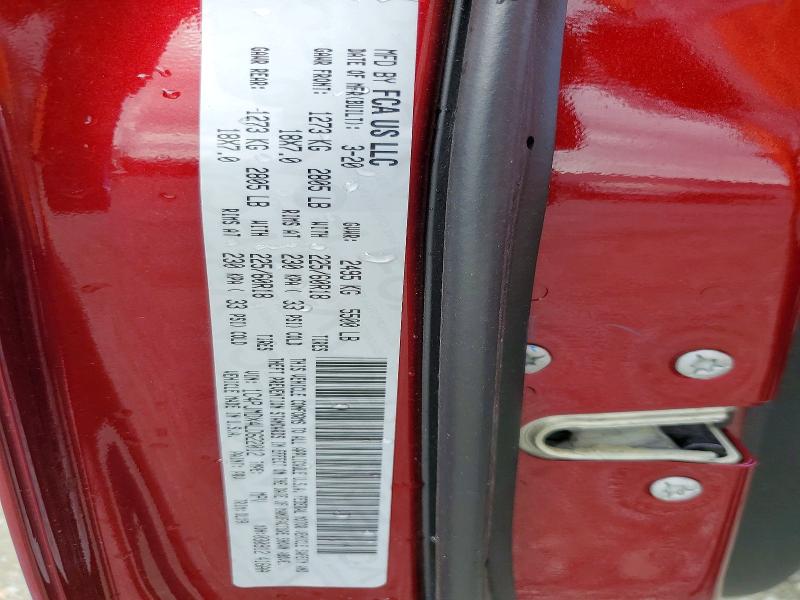 Продажа на аукционе авто 2020 Jeep Cherokee, vin: 1C4PJMDX4LD622012, номер лота: 47905966