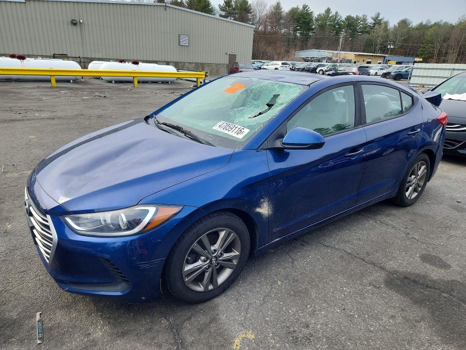 Продажа на аукционе авто 2018 Hyundai Elantra, vin: 5NPD84LF4JH248287, номер лота: 47059116