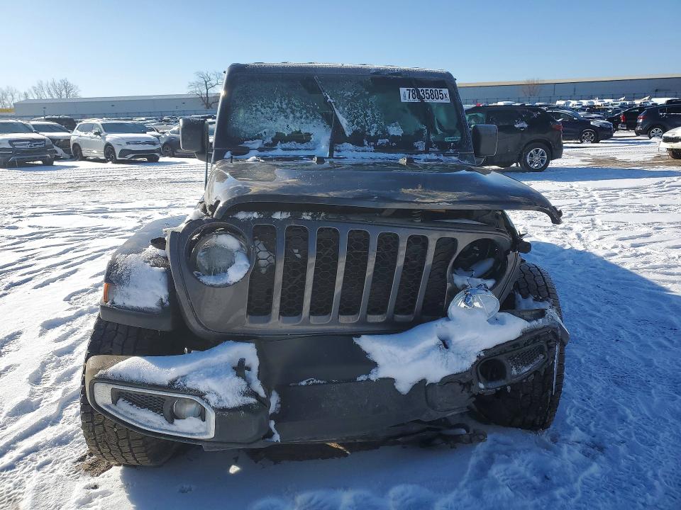 Продажа на аукционе авто 2021 Jeep Gladiator, vin: 1C6HJTAG9ML502756, номер лота: 78835805