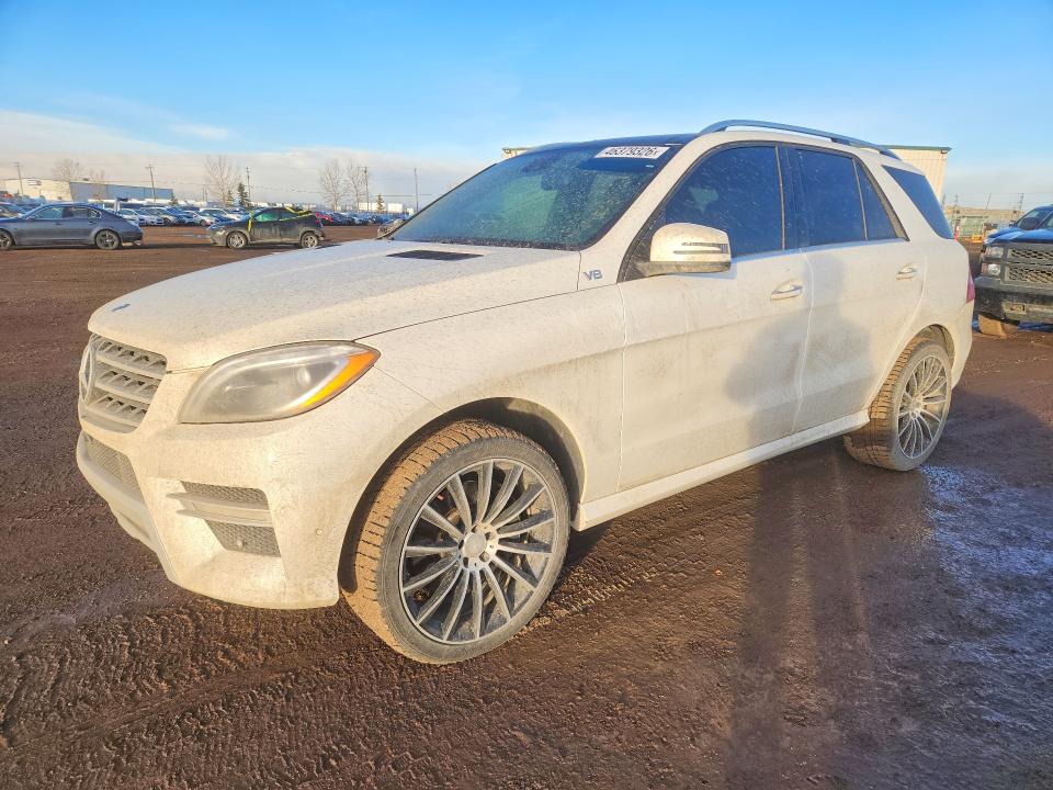 Auction sale of the 2014 Mercedes Benz Ml, vin: 4JGDA7DB7EA269032, lot number: 46379326