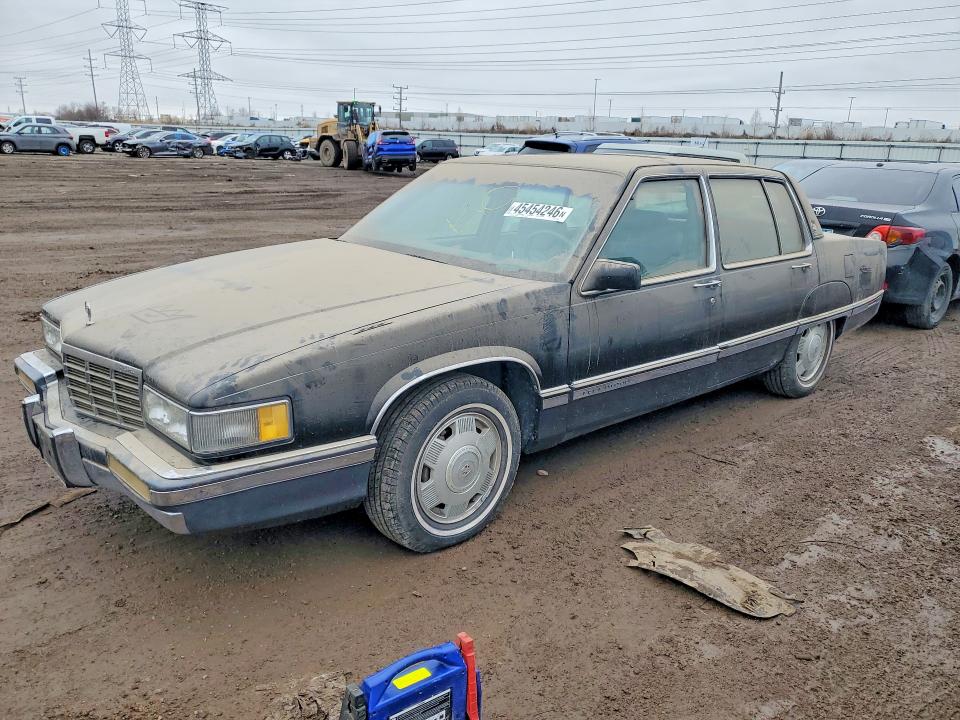 45454246 :رقم المزاد ، 1G6CG53BXM4296407 vin ، 1991 Cadillac Fleetwood مزاد بيع