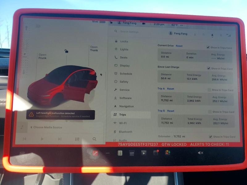 Продаж на аукціоні авто 2026 Tesla Model Y, vin: 7SAYGDEE5TF371237, номер лоту: 79397715