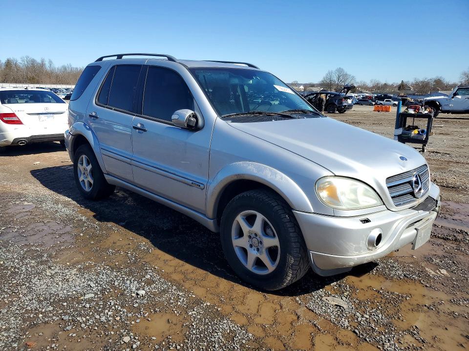 2003 Mercedes-benz M-class მანქანა იყიდება აუქციონზე, vin: 4JGAB75E63A419217, აუქციონის ნომერი: 79844875