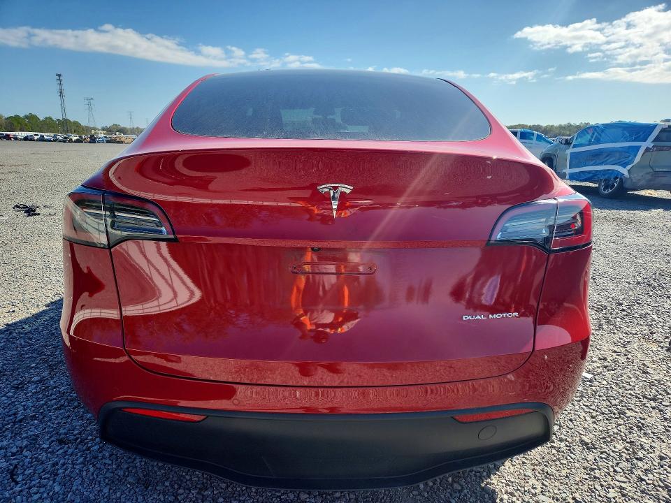2022 Tesla Model Y მანქანა იყიდება აუქციონზე, vin: 7SAYGDEE1NA010068, აუქციონის ნომერი: 78987655