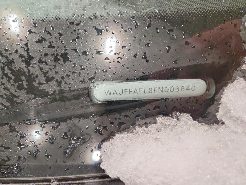 2015 Audi A4 მანქანა იყიდება აუქციონზე, vin: WAUFFAFL8FN006640, აუქციონის ნომერი: 47231886