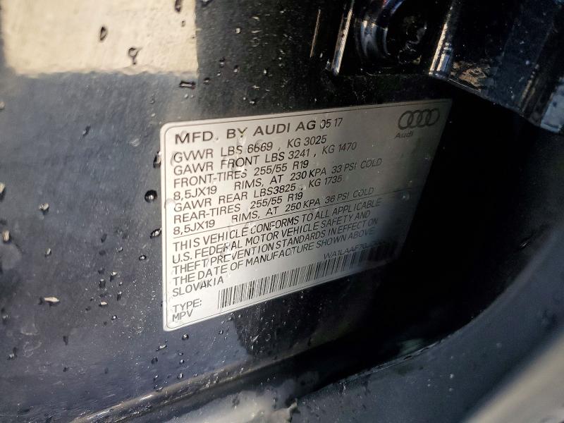 Продажа на аукционе авто 2018 Audi Q7, vin: WA1LAAF70JD000704, номер лота: 46236326