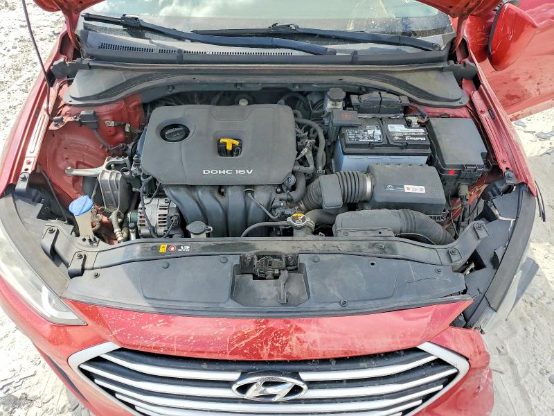 47812736 :رقم المزاد ، 5NPD84LF1HH117120 vin ، 2017 Hyundai Elantra مزاد بيع