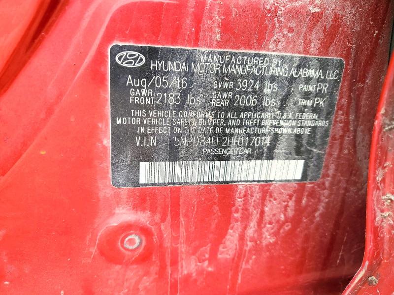 2017 Hyundai Elantra მანქანა იყიდება აუქციონზე, vin: 5NPD84LF2HH117014, აუქციონის ნომერი: 79646845