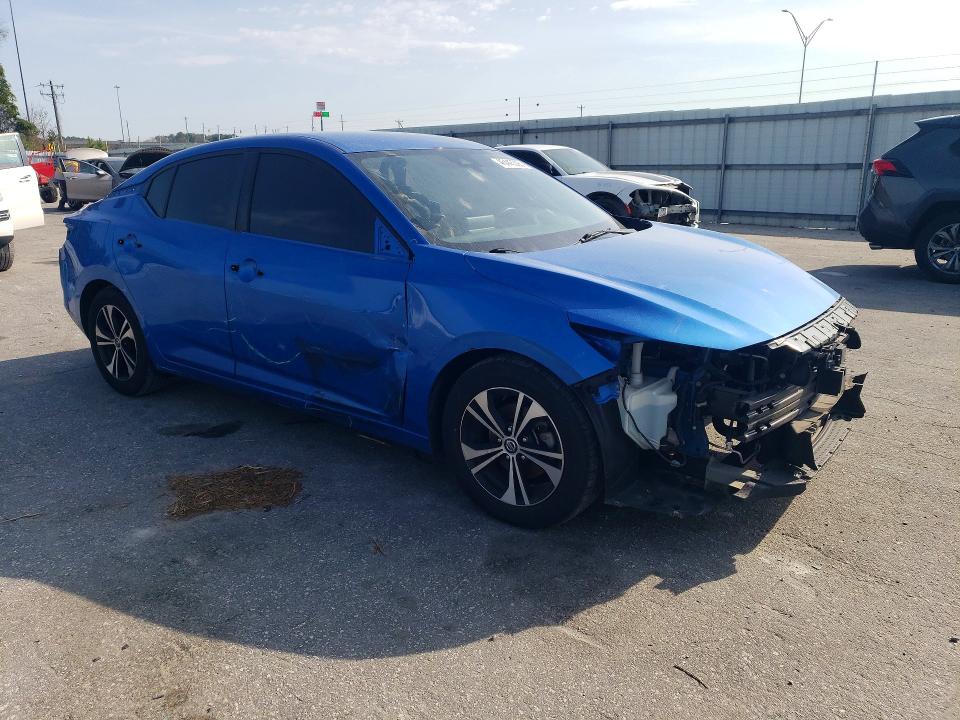 Продажа на аукционе авто 2021 Nissan Sentra, vin: 3N1AB8CV7MY254582, номер лота: 45443396