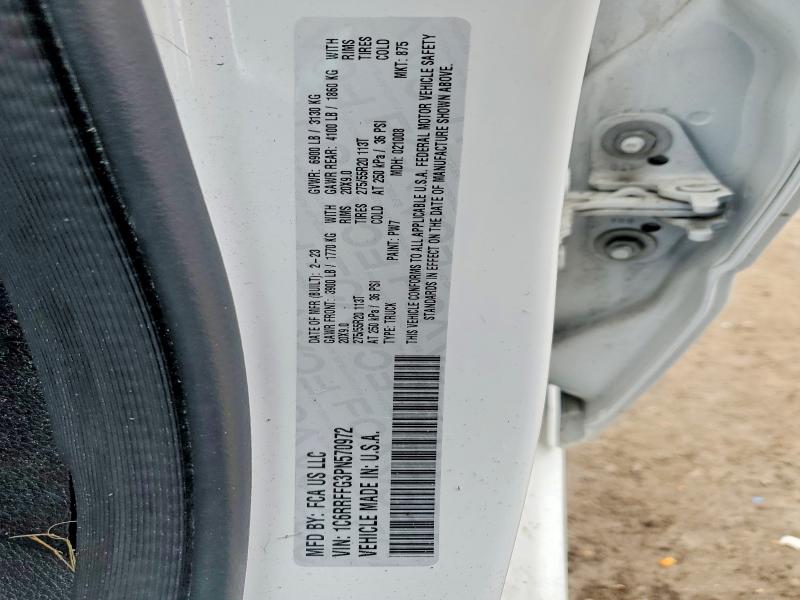 Aukcja sprzedaży 2023 Ram 1500, vin: 1C6RRFFG3PN570972, numer aukcji: 78781415