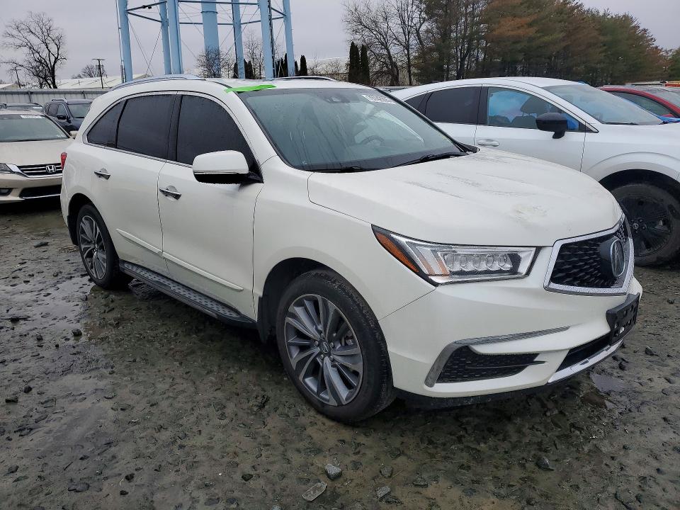 2017 Acura Mdx მანქანა იყიდება აუქციონზე, vin: 5FRYD4H52HB020602, აუქციონის ნომერი: 79742955