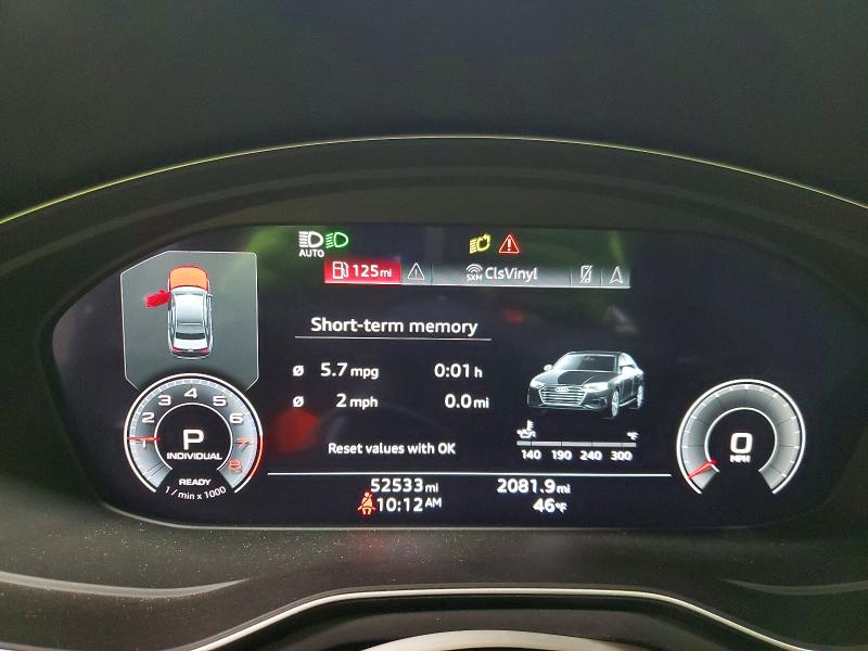 Продаж на аукціоні авто 2022 Audi A4, vin: WAUEAAF45NN010761, номер лоту: 46449466