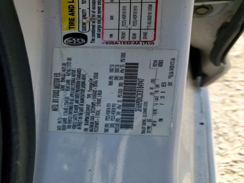 2012 Ford Fusion მანქანა იყიდება აუქციონზე, vin: 3FAHP0KC3CR184947, აუქციონის ნომერი: 47981416