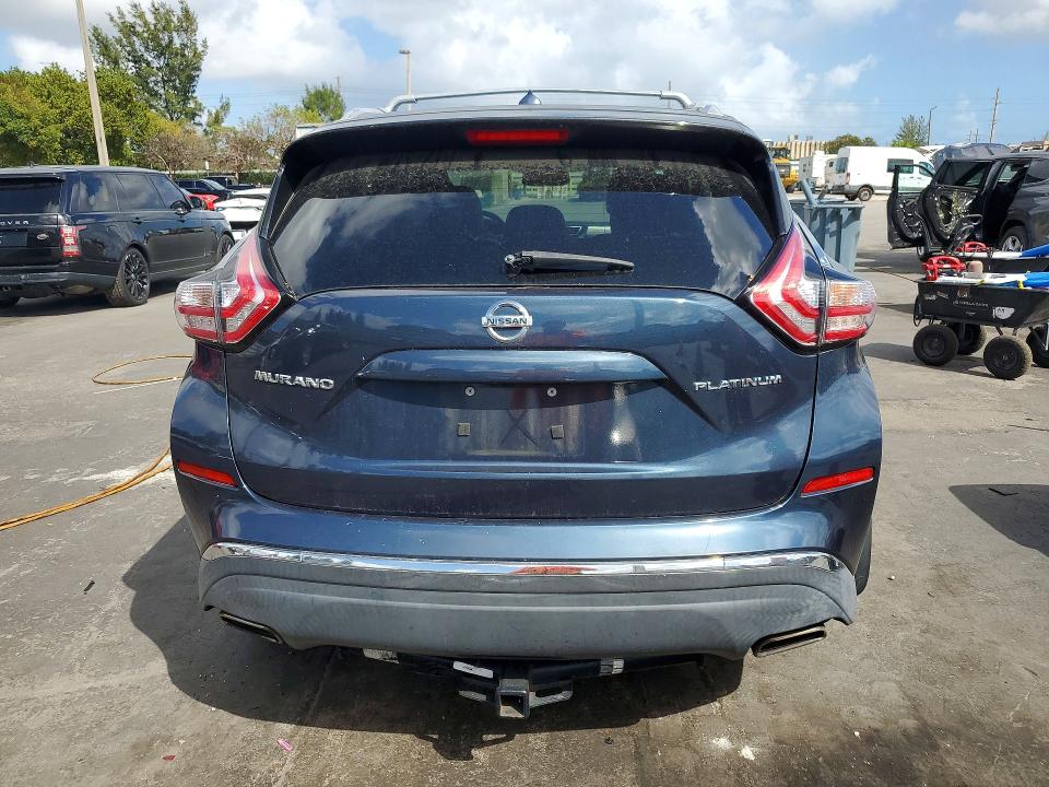 2016 Nissan Murano მანქანა იყიდება აუქციონზე, vin: 5N1AZ2MG5GN107745, აუქციონის ნომერი: 79971605