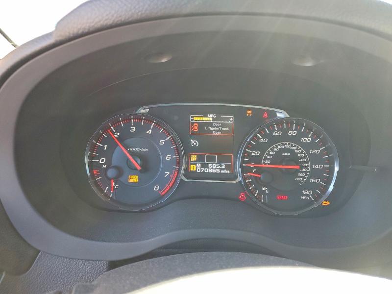 79777625 :رقم المزاد ، JF1VA1H63K9830395 vin ، 2019 Subaru Wrx مزاد بيع