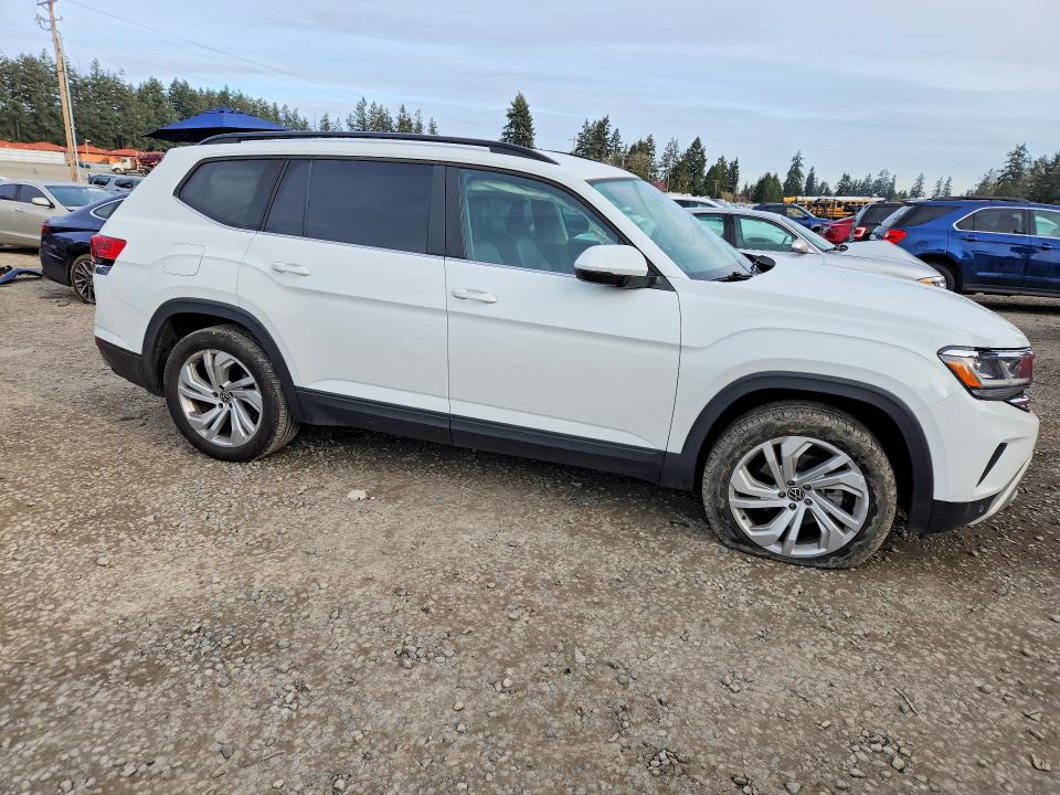 48096976 :رقم المزاد ، 1V2HR2CA6MC571276 vin ، 2021 Volkswagen Atlas مزاد بيع