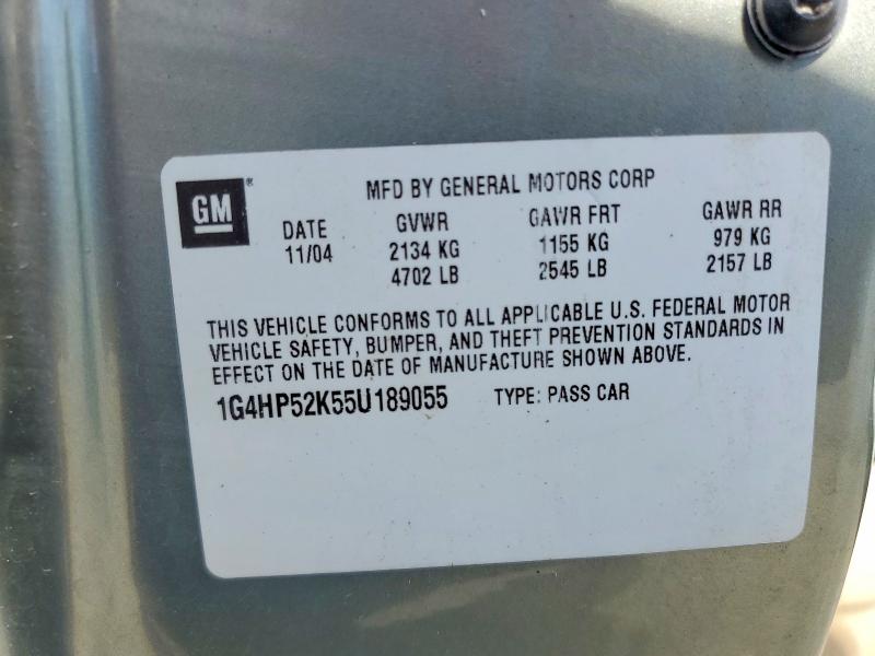 Продаж на аукціоні авто 2005 Buick Lesabre, vin: 1G4HP52K55U189055, номер лоту: 46336556