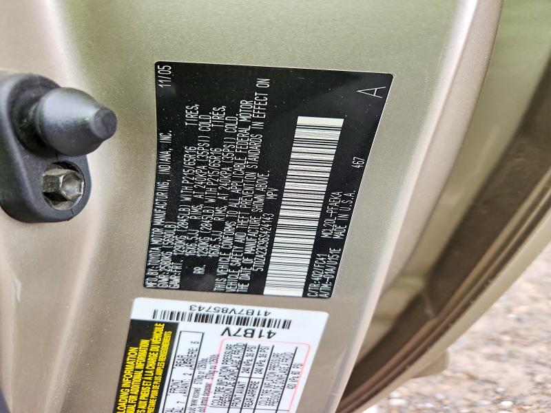Продаж на аукціоні авто 2006 Toyota Sienna, vin: 5TDZA23C96S424143, номер лоту: 77227565