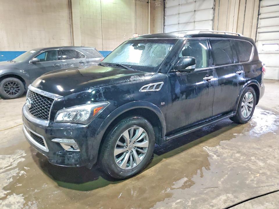 45759256 :رقم المزاد ، JN8AZ2NE3F9083989 vin ، 2015 Infiniti Qx80 مزاد بيع
